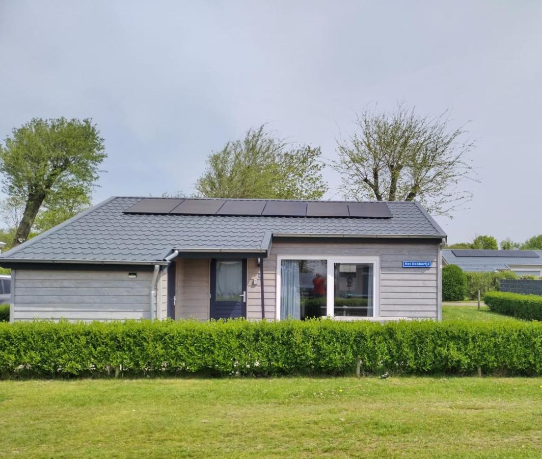 Het Dobbertje, Charmant Houten Huisje Sint Maartensvlotbrug المظهر الخارجي الصورة